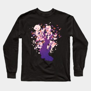 Butterfly Tree Long Sleeve T-Shirt